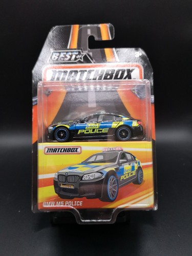 Matchbox bmw police black - matchbox,