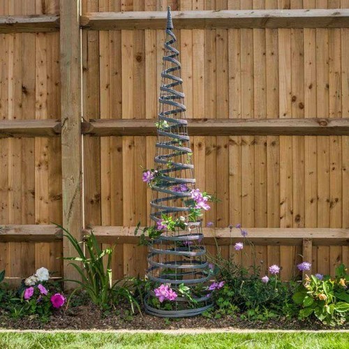 Garden obelisk slate grey - obelisk,