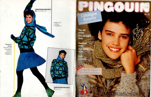 Knitting pattern magazine - knitting,