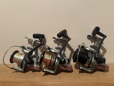 3 Daiwa Longbeam St2000h Old School Carp Fishing Pit Reels SS GS Emblem