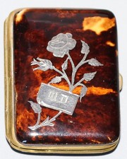 Antique c1840s Silver Rose