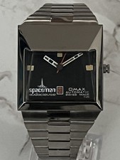 Omax Spaceman Black Dial Date