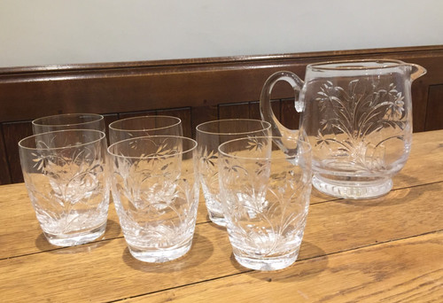 Vintage stuart crystal water - vintage,