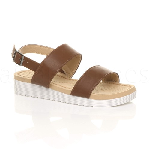 Womens ladies low wedge - womens,