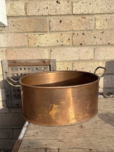 Gorgeous vintage copper - copper, oval