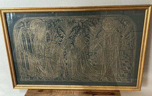 Brass rubbing bishop jean - brass,
