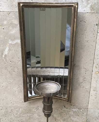 Segmented mirrored antiqued - segmented,