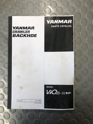 Yanmar parts catalog - parts, vio10-2