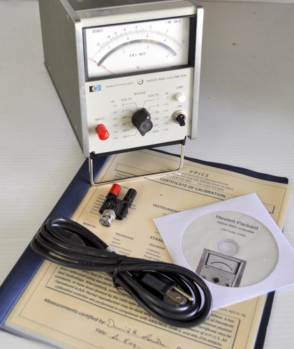3400a rms voltmeter - hp,