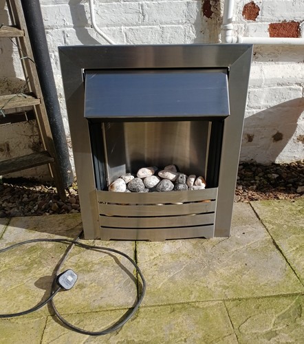 Electric inset fire fireplace - electric,