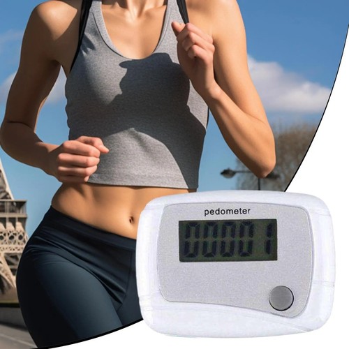 Lcd clip pedometer - clip, step