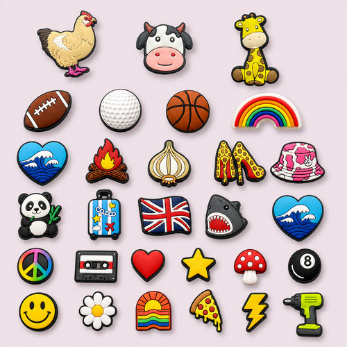 Shoe charms for clogs 250 - charms, 250+