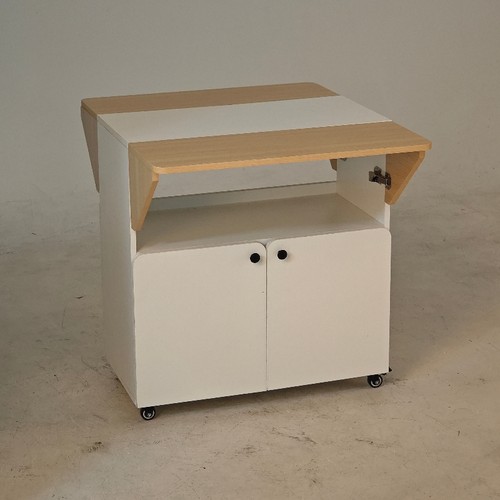 Rolling kitchen island with - rolling,