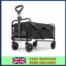 Collapsible Camping Outdoor Garden Trolley Cart Wagon Wheelbarrow Foldable Truck