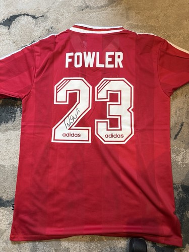 Robbie fowler signed liverpool - fowler,
