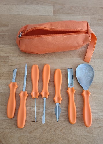 Halloween pumpkin carving kit - carving,