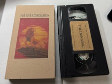 The Lion King VHS First
