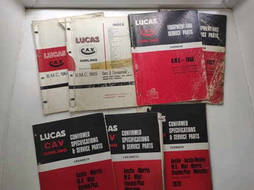 Bmc austin lucas parts - bmc,