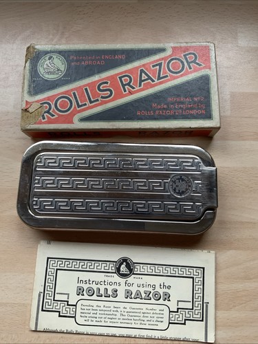 Vintage rolls razor made - vintage, in