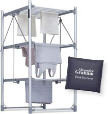Alexander Graham | 3 Tier Heated Clothes Airer Dryer - with Built-in Timer