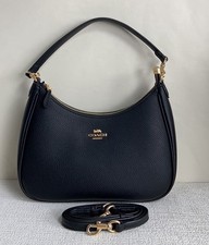 COACH CJ517 Shoulder Bag Hand Bag Black Outlet New FREE SHIPPING
