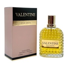 VALENTINE FOR MEN 100ml Eau De Perfume By Fragrance Couture Gift For Him - NEW!!
