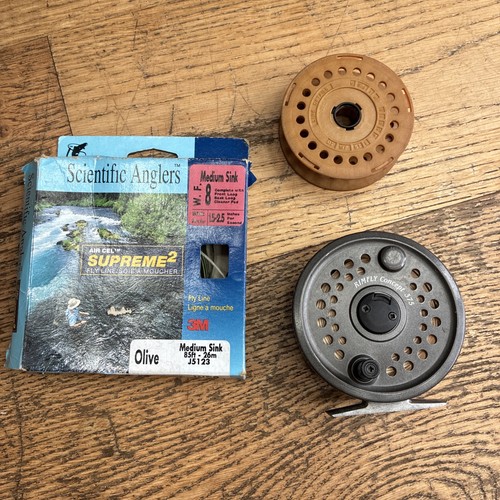 Leeda rimfly reel - leeda, with
