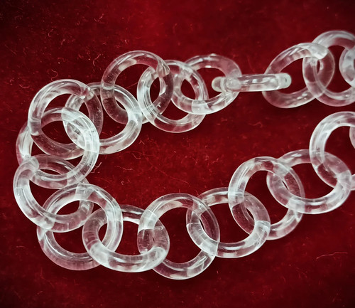Murano glass decorative chain - murano,