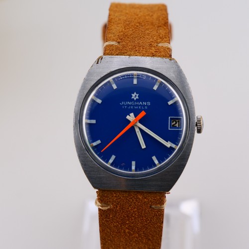 Junghans jewels blue dial - jewels,
