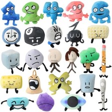 BFDI Battle for Dream Island Cartoon Plush Soft Stuffed Pillow Dolls For Kid Toy