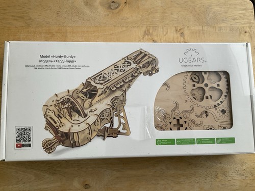 Ugears steampunk hurdy gurdy - steampunk,