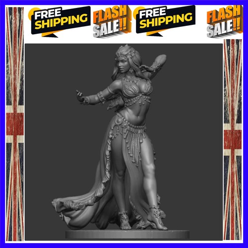 Dancing girl resin model - 1/24,