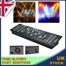 Stage Lighting Controller Console 192CH DMX512 DJ Light Disco Party UK Plug