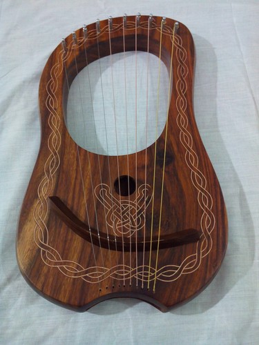 Lyra harp rosewood - harp, 10