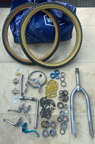 Old school bmx lot - bmx, brakes