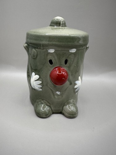 Vintage dusty bin money box - vintage,