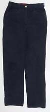 Olsen Womens Blue Cotton Blend Straight Jeans Size 8 L28.5