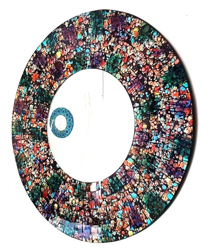 Round mosaic wall - , mirror