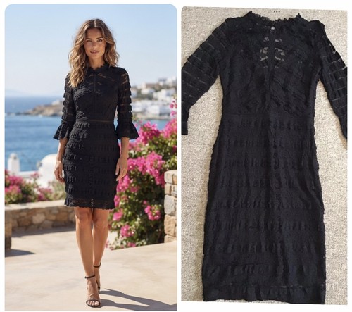 Lipsy black dress size - black,