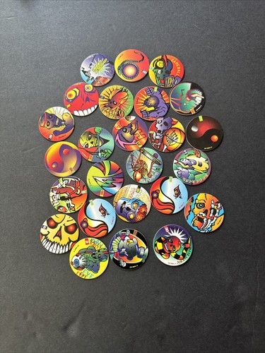 90s vintage 1995 pogs - 1995,