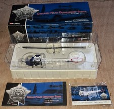 Corgi US51903 - Chicago Police H47 Bell Helicopter - 1:48 Premium Edition -Boxed
