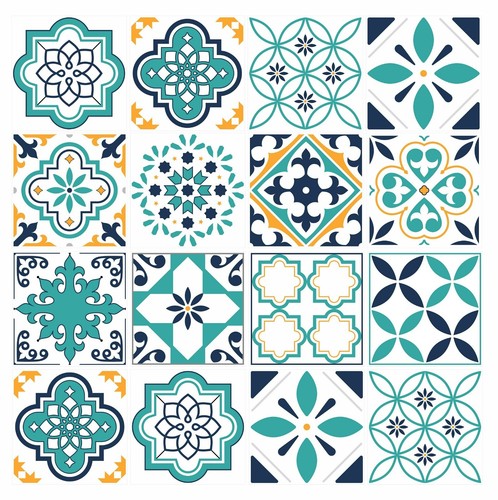 Tile stickers mosaic transfers - stickers,