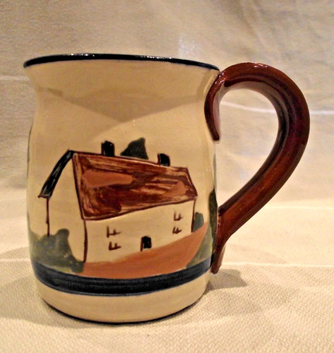 Studio pottery mug - studio, caroline