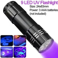 UV Flashlight LED Ultraviolet