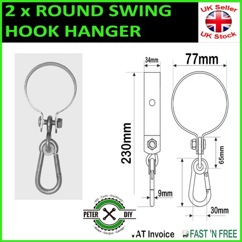 Round swing hook hanger - x,