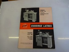 Hardinge lathe models DSM59 &