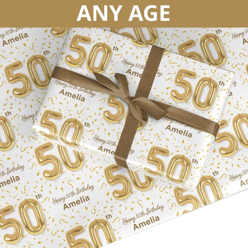 Birthday wrapping paper any - paper,