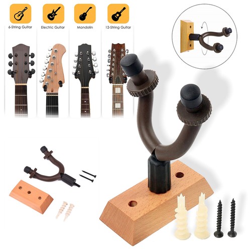 1pc wooden guitar wall - guitar, mount