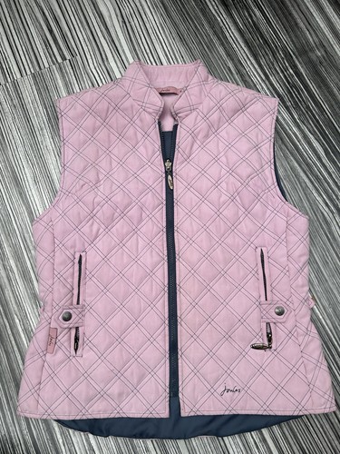 Ladies joules pink gilet - joules,