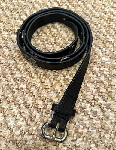 Dsquared2 black leather belt - dsquared2,